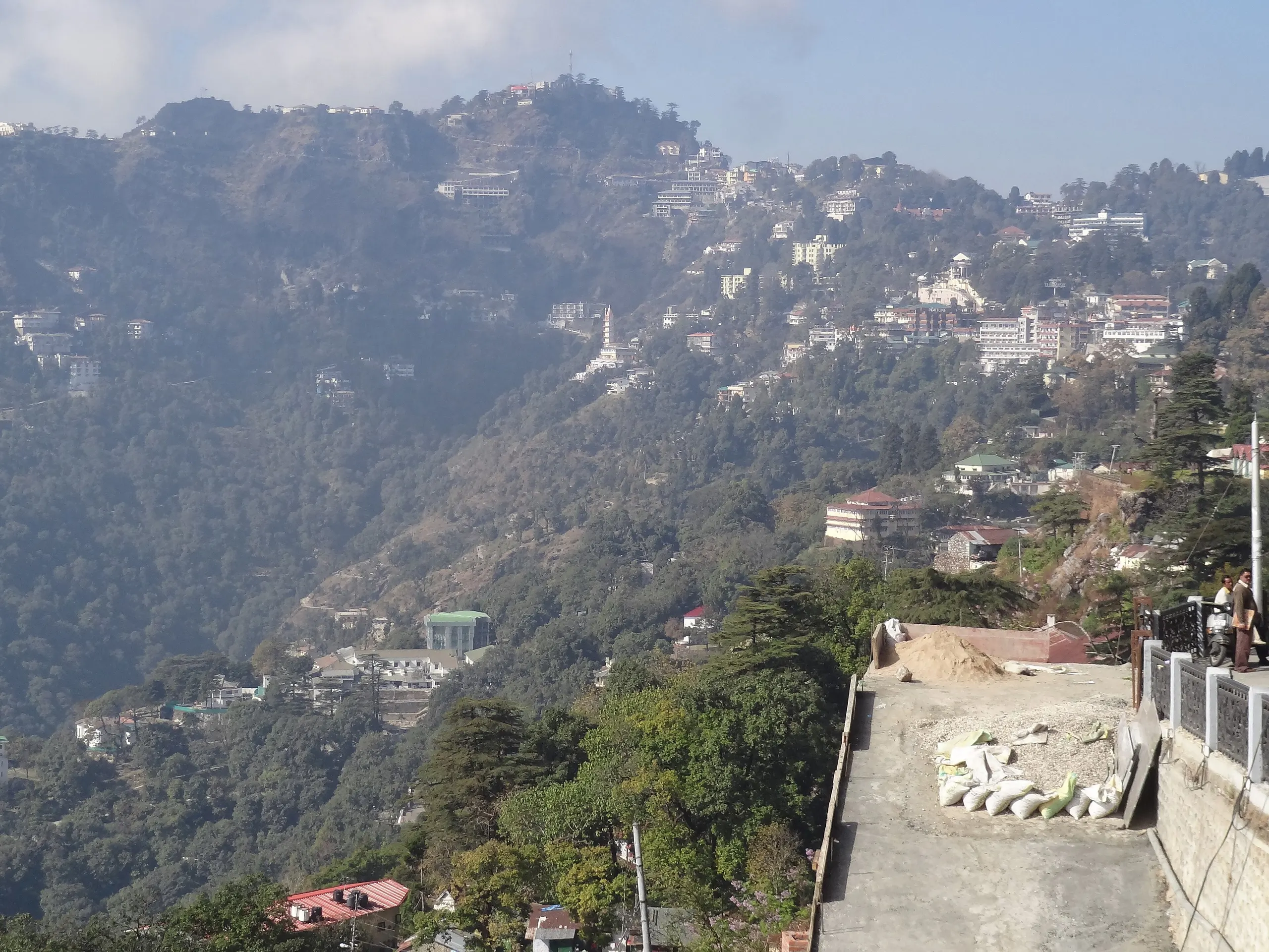 Mussoorie — Mussoorie view from Mall road 08