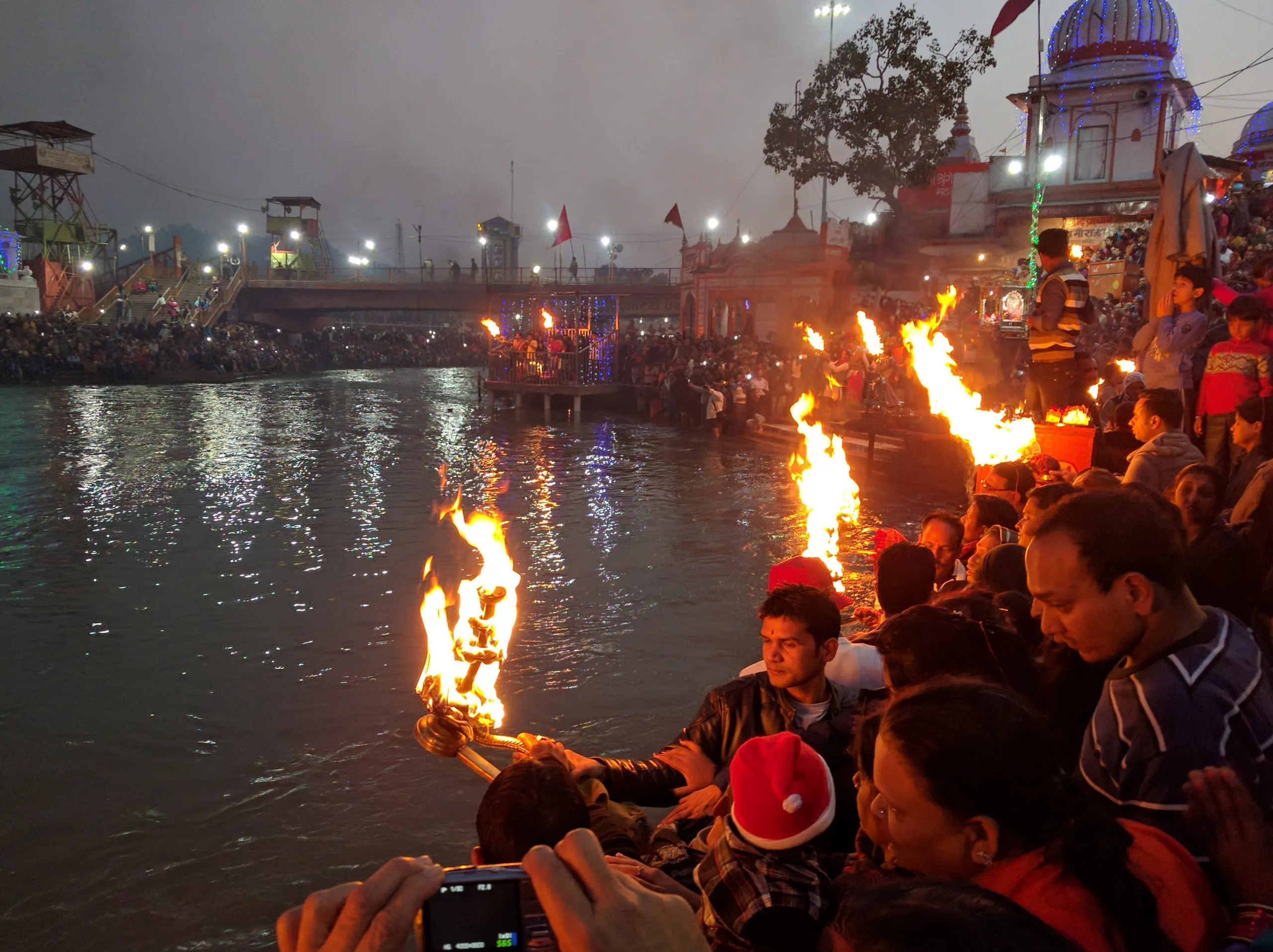 Haridwar — Aarti at Har ki Pauri on Explore